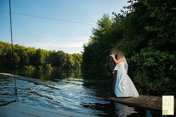 Hochzeit im Land´s End Wasserski Restaurant in Langenfeld. Hochzeitsfotos von Euerfotograf.de