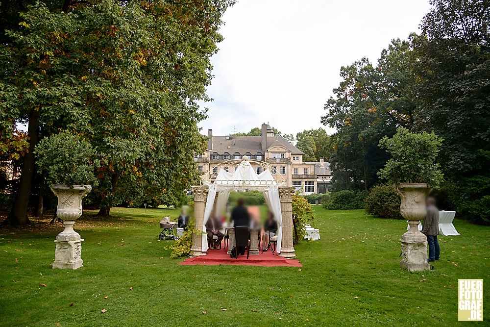 Residenz Uhlenhorst Mühlheim Trauung aussen Freiluft Foto