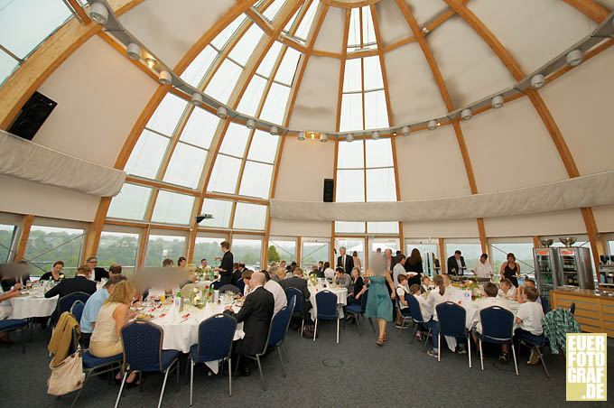 Hochzeitsfeier im Satkom Tower, Eventlocation Hattingen. euerfotograf.de